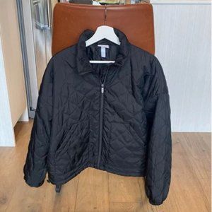 Zella quilted bomber jacket